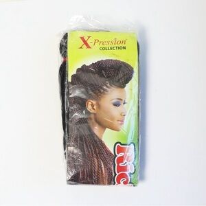 X-Pression Rich Braid Hair Extension Brand New Colour 2 black 75 inch kanekalon